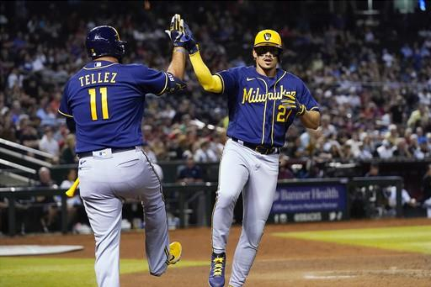 Adames rompe sin hit a Kelly; por lo que los Cerveceros se imponen a D’backs