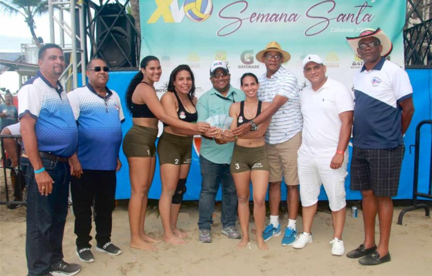 Primas y Cabarete Internacional conquistan torneo playero Puerto Plata