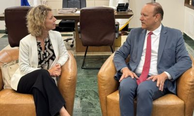 Santiago reconoce como visitante distinguida a la embajadora de Francia, Sonia Barbry